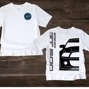 S197 Shelby GTGT500 Men's Cotton Crewneck T-Shirt