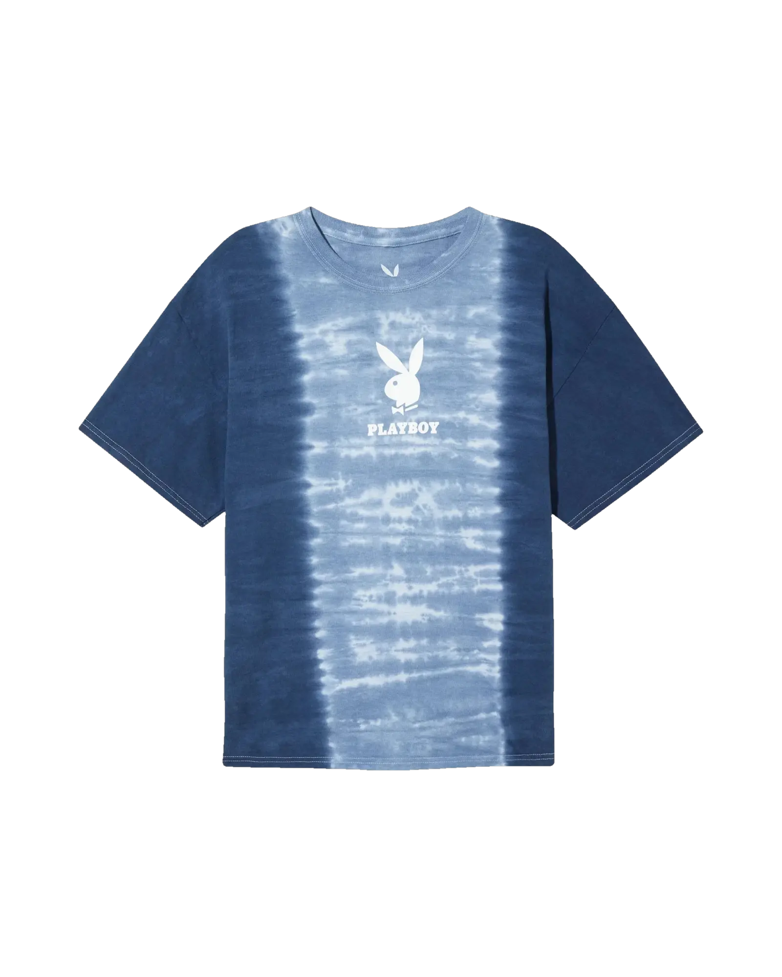 Playboy Logo Vertical Tie-Dye T-Shirt