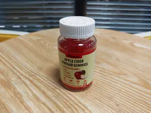 Wildopolis Apple Cider Vinegar Gummies - 60 Vegan Bears, Non-GMO, Gluten-Free, Soy-Free, No Artificial Sweeteners, 500mg per Gummy, Rich in Vitamin B12 & Organic Ingredients Healthcare Dietary Dietary supplements for humans