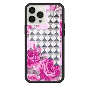 Wildflower Cases - Pink Floral Stud, Limited Edition iPhone Case | Accessories Protection  Protective Custom Classic Throwback Dainty