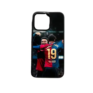 Phone Case Player with Image of Two Individuals Hugging and Number 19 on Apparel Cover iphone 16