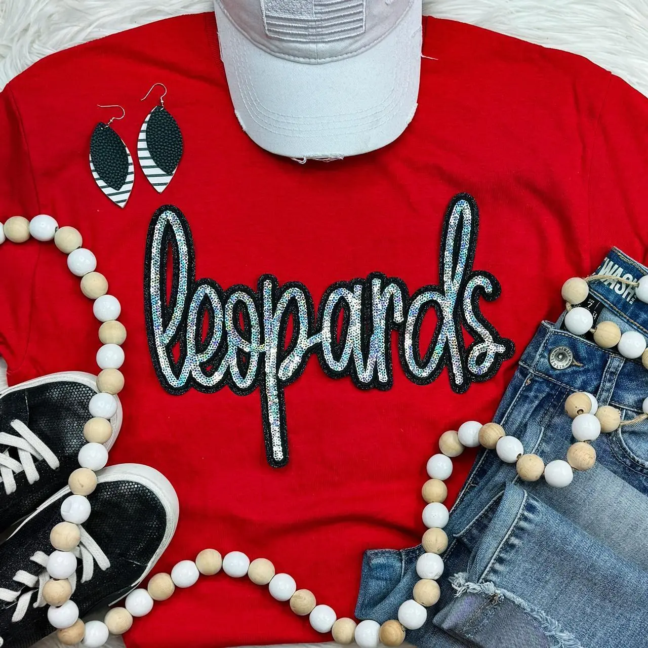 Leopards Sequin Patch