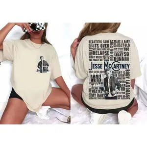 [Sale up to 50%] McCartney song title tshirt music shirt comfort color