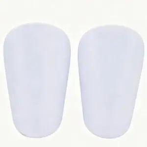 Soccer Shin Guards, 2-PCS EVA Foam Ultra Mini Plain Shin Pads, Lightweight Impact-Proof Breathable Gear That Boosts Agility for Sports Practice & Games