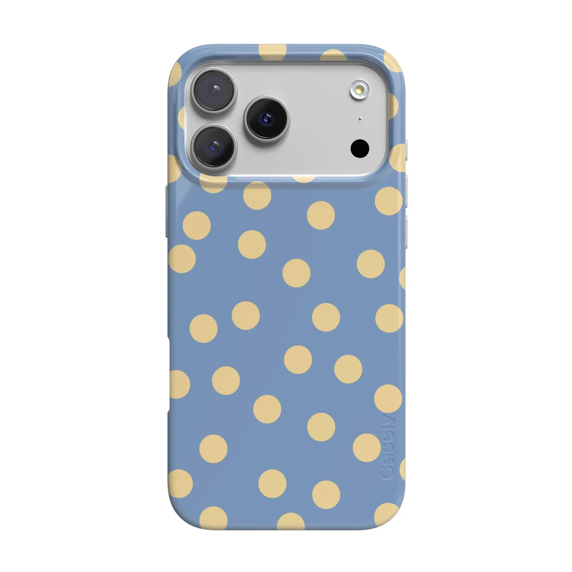 Casely iPhone 17 Pro Case | In the Spotlight | Pastel Polka Dot | Compatible with MagSafe | Classic Ultra Thin Design