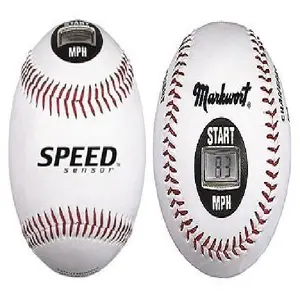 Markwort 9" Speed Sensor Baseball MPH with GripSense Technology for Training Official Size 5 oz Weight