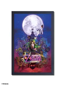 Zelda™: Majora's Mask Gel-Coated Framed Print (11x17)