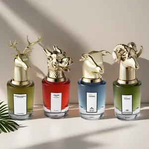 Veking Colo Animal Head Perfume, Wood Woody Spicy Scent, EDP Scents, Daily Use Travel Holiday Gift, 25ML Fragrance Spray