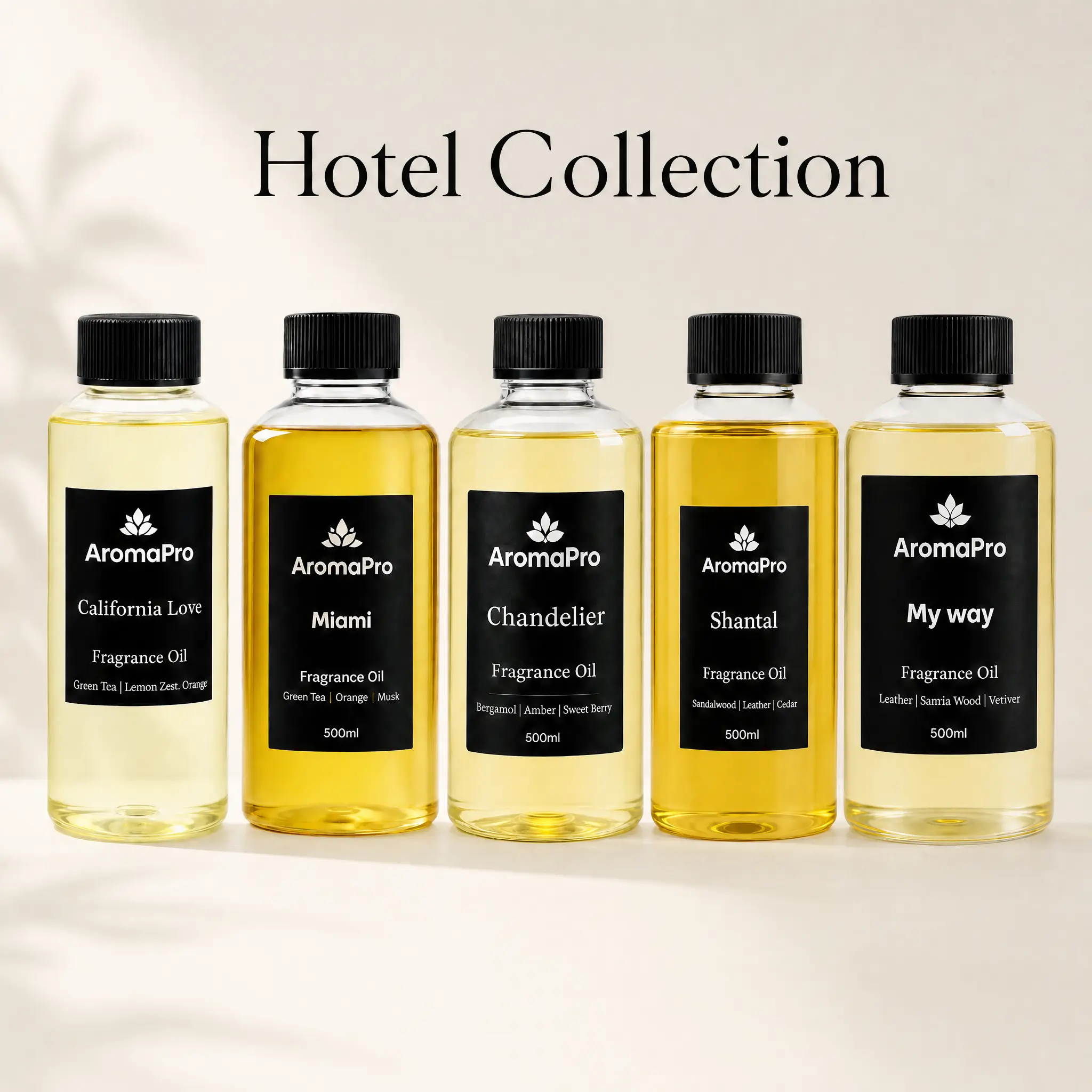 AromaPro Collections Flavored Scented Oils - Natural Fresh Scent, Orange, Lemon, Fruit-Based, Sensual Musk, Long-Lasting Home Fragrance Freshener, Diffuser-Compatible Home Care Supplies, Aromatherapy Product