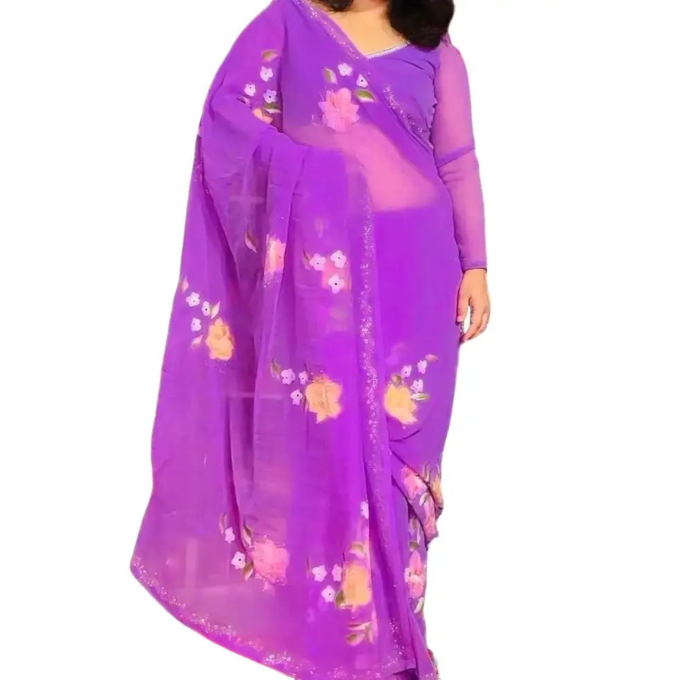 Ready to wear party saree with blouse Elegant
