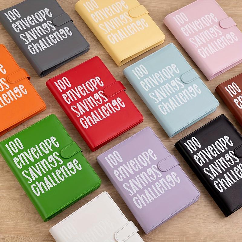 100 Envelope Challenge Binder, Money Saving Challenge Book - Easy & Fun Way to Save 5,050, Envelopes Money Saving Challe
