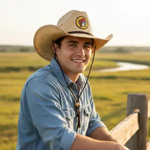 Buc-ee's River Straw Western Hat