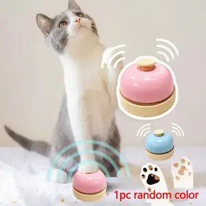 Bell Toy Pet Call Feed Cat Dog Interactive Training Bell Game Toy, Perfect for Pet Training & Communication, Fun Pet Training Tool