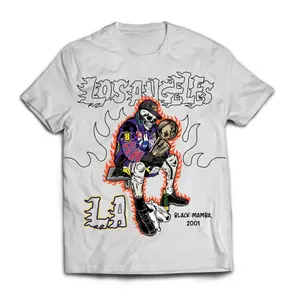Vintage Black Mamba Skull Edition T-Shirt for Men - Graphic Tee - Cotton, Menswear