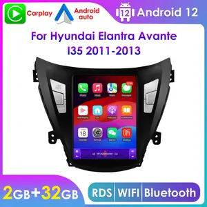Hizpo Screen Carplay Car Intelligent Systems Android 13 Car Radio for Hyundai Elantra Avante I35 2011-2013 MMultimedia Autoradio