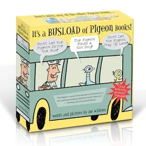 It's a Busload of Pigeon Books!-New ISBN -- Mo Willems - Hardcover