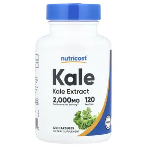 Nutricost Kale, 2,000 mg, 120 Capsules
