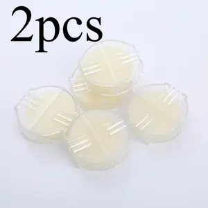 2pcs Hand sewing Embroidery Cross Stitch Thread wax Water Soluble Thread Wax tool Beeswax thread conditioner for embroidery and sewing - Sewing accessories with quilting tape for through knitting, zipper restoration, silk and craft fabric clips