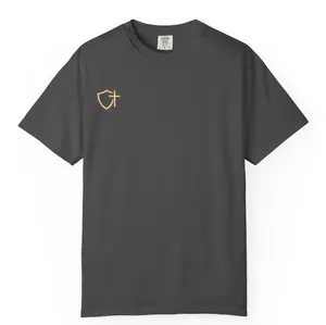 Men's Christian Soft Knit Cotton Tee - Menswear Short-Sleeve, God Is The Standard, Vintage Wash, Relaxed Fit, Casual Streetwear [Made-to-Order]