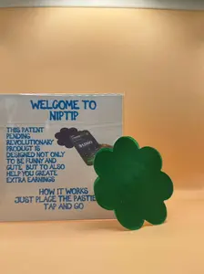 Petals Tap-to-Tip Pasties – Floral Contactless Payment Nipple Covers