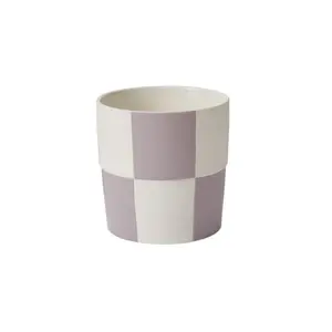 Checkerboard Pot 6.75"x6.75"