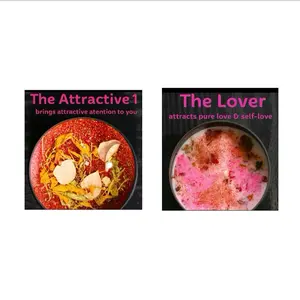 Love and Attraction Duo 2 Spelled Candles The Attractive 1 & The Lover for Pure Love Self Love