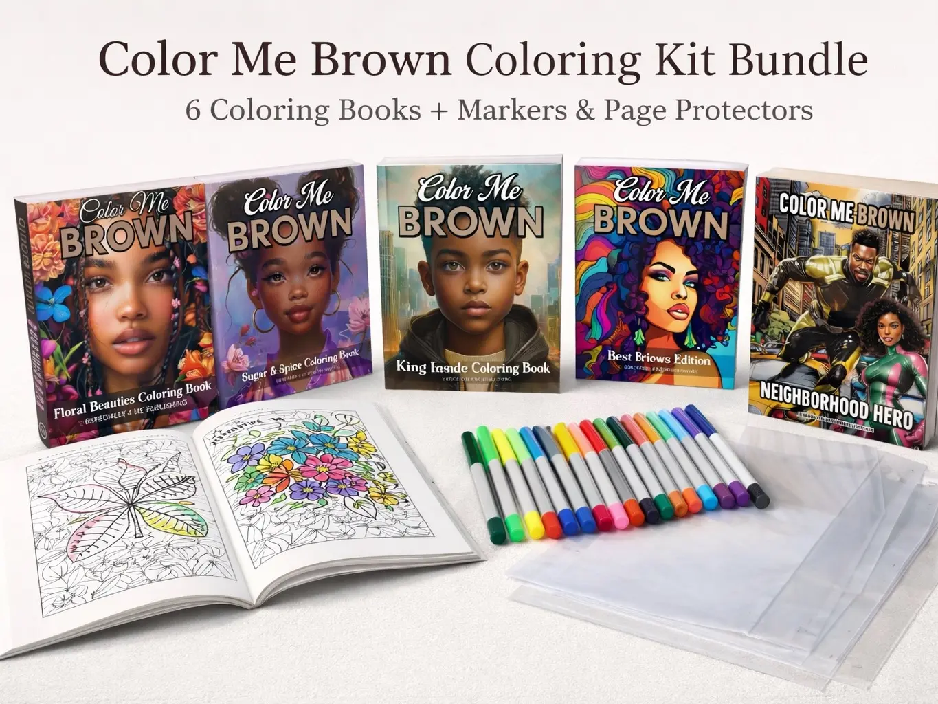 Color Me Brown 8 Books Bundle for Kids