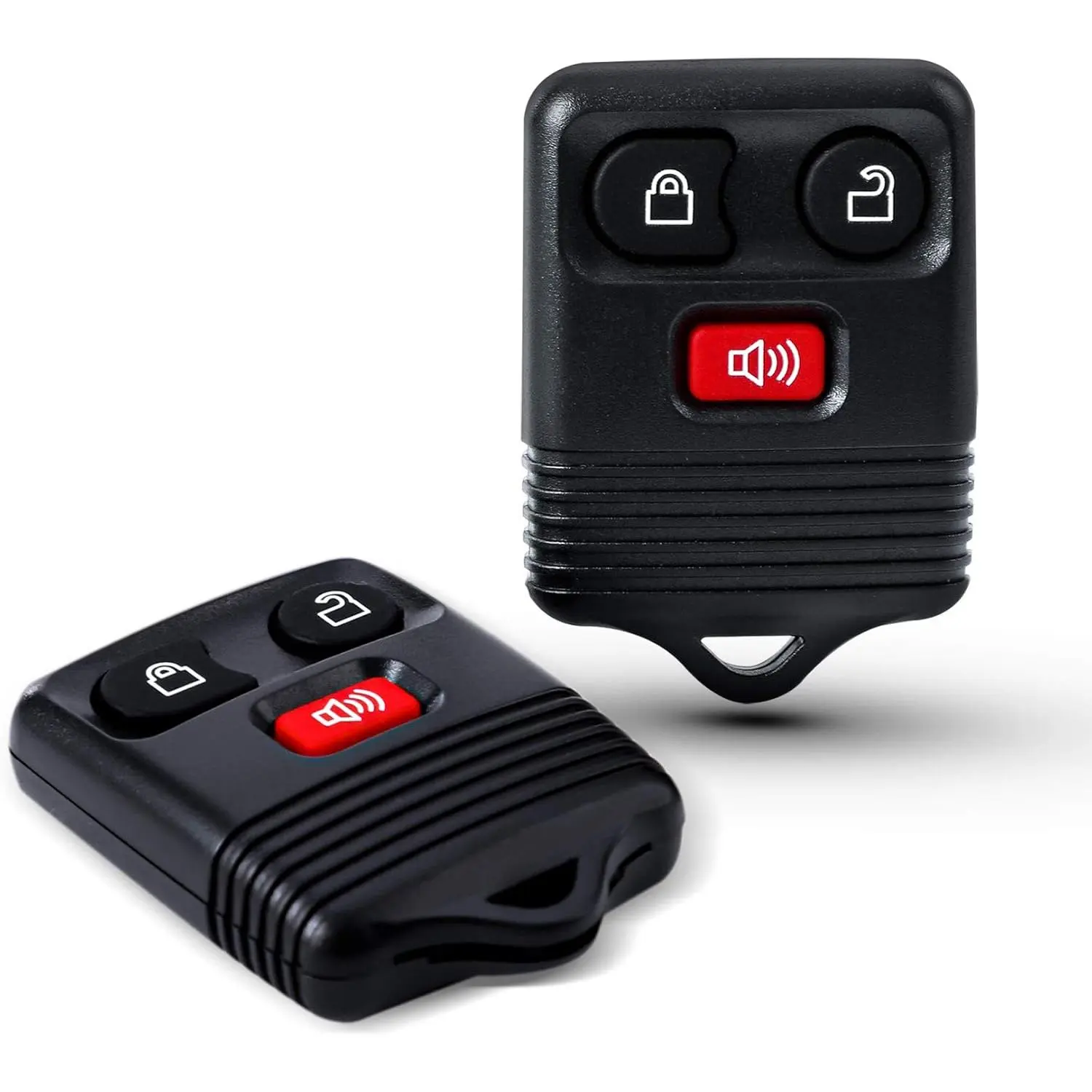 2-Pack Ford 3-Button Keyless Entry Remote – Self-Programmable With Batteries