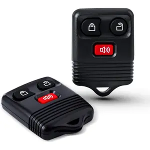 2 Packs 3 Button Replacement Keyless Entry Remote Key Fob Compatible with Ford F150 F250 F350 Escape Expedition Explorer Ranger Mazda Mercury Lincoln CWTWB1U331 CWTWB1U345