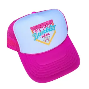 Otto Baseball Mama Trendy Summer Snapback Ice Cream Drip Trucker Hat Mother's Day Gift Idea Hats for her