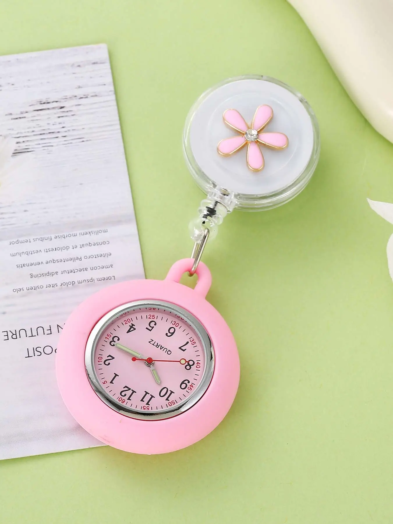 Cute Cat Paw Design Stretchable Watch, Casual Round Dial Analog Quartz Watch for Women, Fashion Quartz Watch, Simple Wristwatch for Daily Wear, Perfect for Students and Nurses