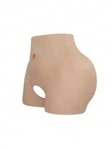 European And American Style Silicone Padded Butt Lift Shorts, Highwaist Girdle Fit, Thickened Waist And Hip Shaping Pants For Ideal Buttocks, Shapewear Women