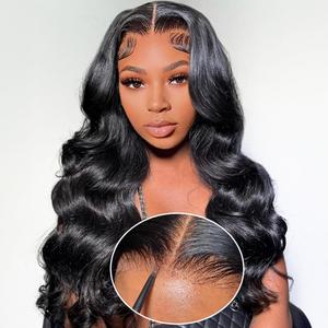 9x6 7x5 6x4 Body Wave Glueless Wig Human Hair HD Transparent Lace Melt All Skins 150% Density Lace Closure Human Hair Wigs Ready to Wear No Glue Needed Raw Hair Natural Hairline summerwins