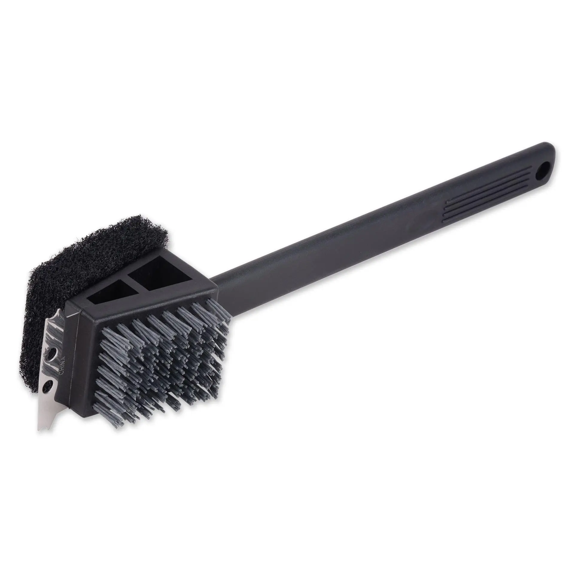 RSVP 3-in-1 Nylon Grill Brush RSVP 3-in-1 Nylon Grill Brush