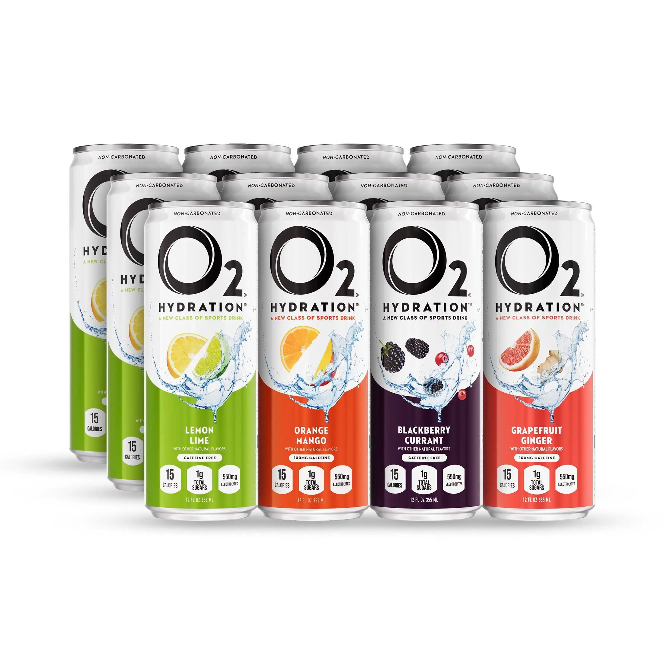 O2 Wasser O2 Hydration Oxygenated No-Guilt Sports Drink w/ Unbeatable Flavor ...