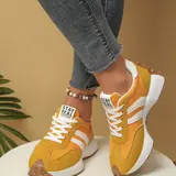 【Black Friday】Women's Comfortable Lace-Up Sports Shoes, Lightweight Multi-Functional Casual Shoes, Everyday Casual Sneakers, All-Season Wear, Anti-Slip Rubber Sole