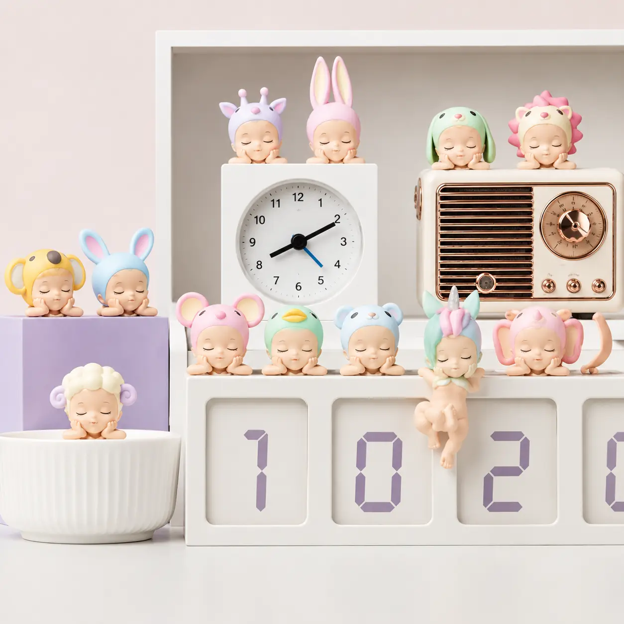 Sonny Angel Dreaming Hippers Collectible Blind Box | Cute Mini Figure Gift for Kids & Collectors