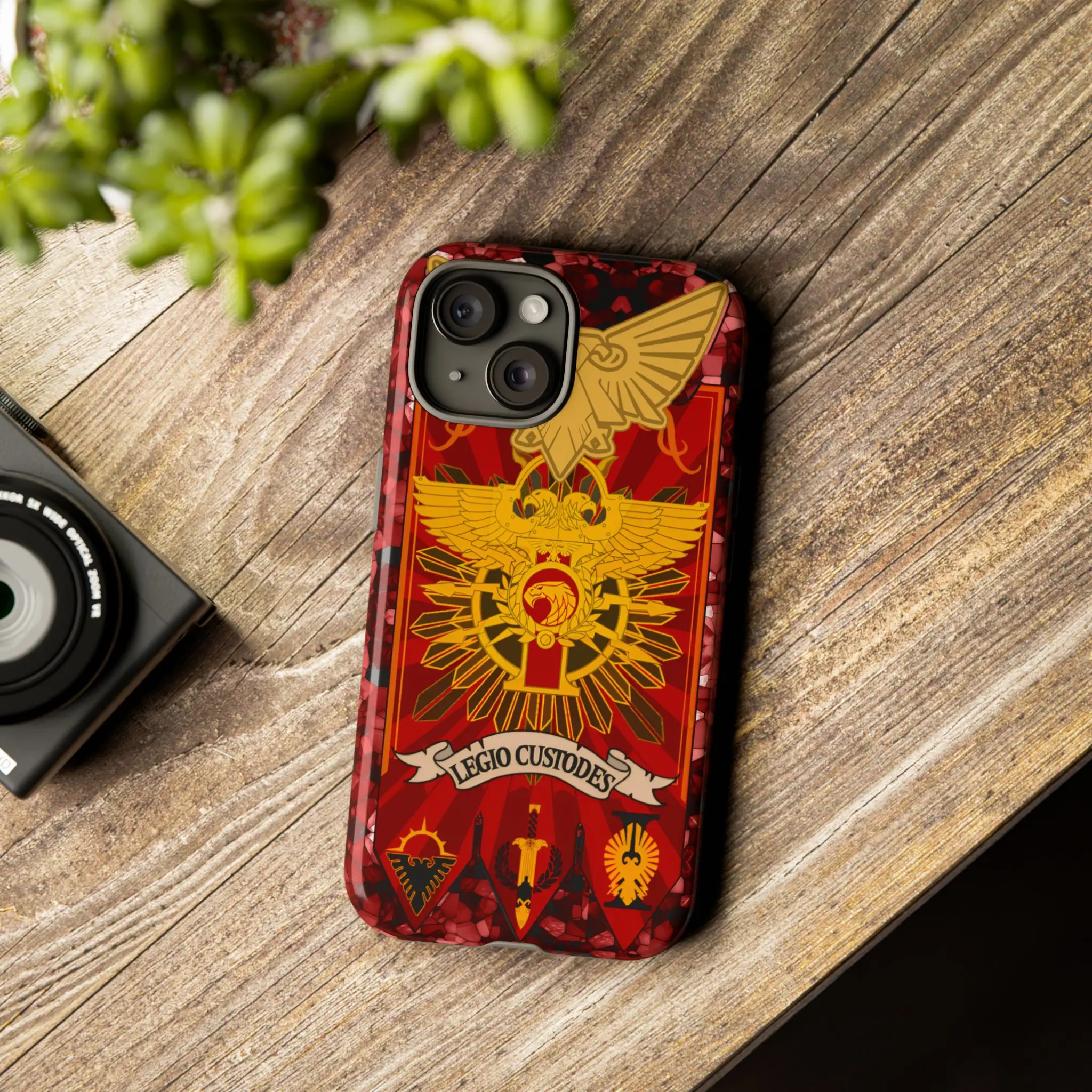 Warhammer 40K Legio Custodes Phone Case, Imperial Golden Eagle Sci-Fi Design for iPhone 16 Pro Max 15 Plus 14 13 12 11 XS Max & Samsung Galaxy Shockproof Polycarbonate TPU - TikTok Shop Warhammer 40K Legio Custodes Phone Case, Imperial Golden Eagle Sci-Fi Design for iPhone 16 Pro Max 15 Plus 14 13 12 11 XS Max & Samsung Galaxy Shockproof Polycarbonate TPU - TikTok Shop