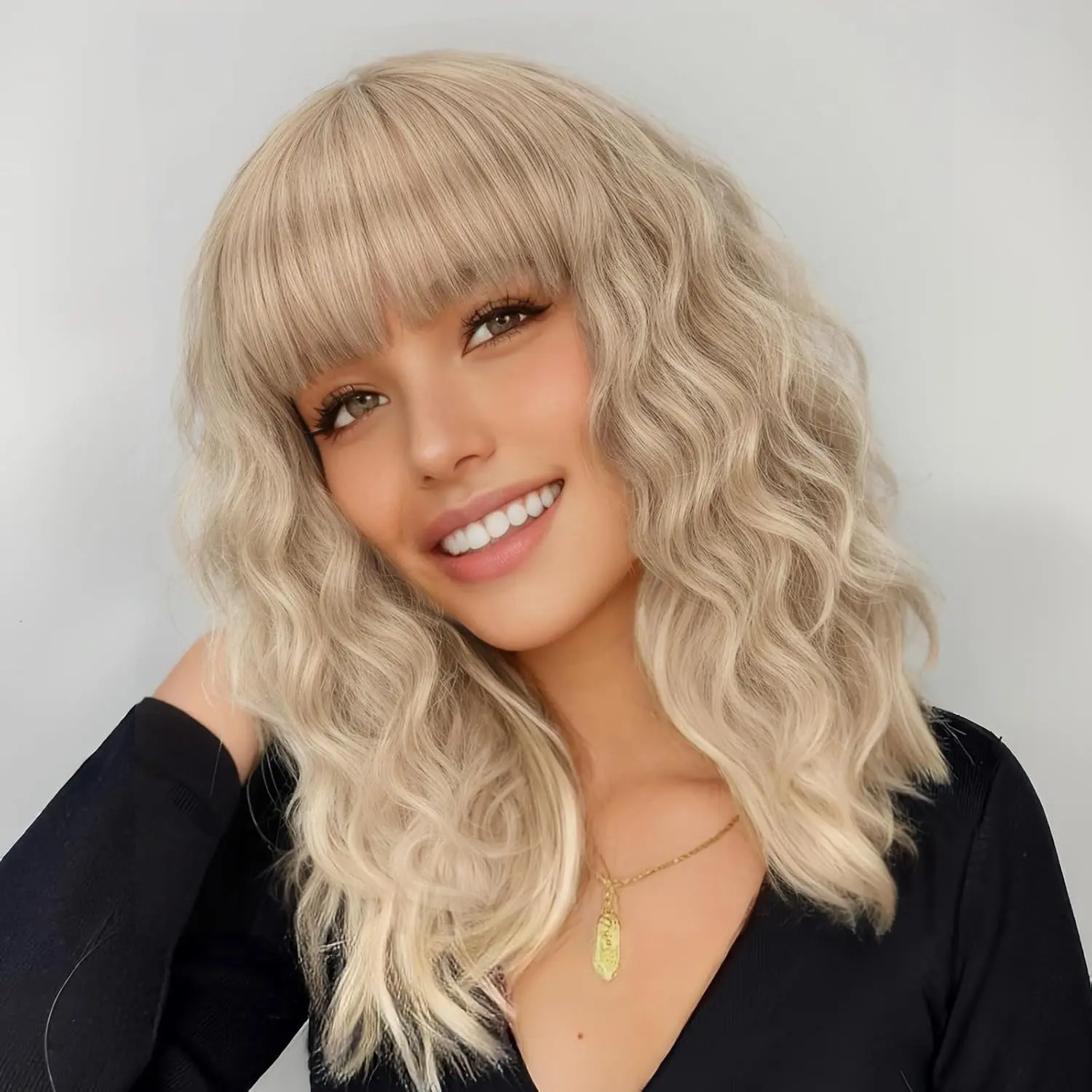 blend of blonde and light