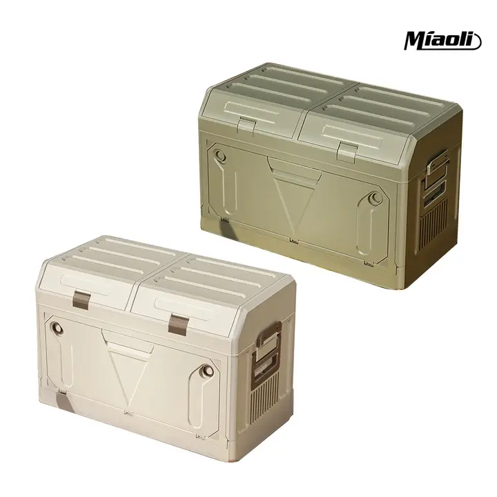 Miaoli 1PC Stackable Outdoor Multi-Purpose Storage Box - Durable, Portable Container for Camping Gear, Camping Accessories,summerwins