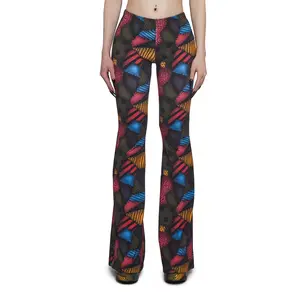 Mismatched Doll Flared Leggings