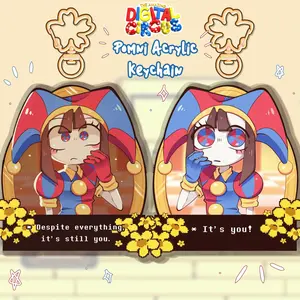 The Amazing Digital Circus Pomni “It’s Still You” Acrylic Keychain | Double Sided Keychain