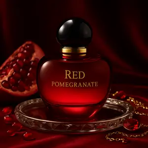 Luxurious Red Apple & Pomegranate Eau de Parfum - 80ML Fruity and floral notes with jasmine and sandalwood for a non-pungent all-day scent