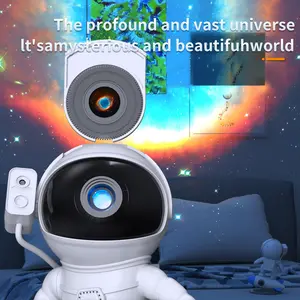Star Projector 13 HD Cosmic Scenes Planetarium Astronaut Galaxy Projector for Bedroom Realistic Starry Sky Night Light with 13 4k HD Galaxy Discs for Kids Adults Gaming Room Party Home Décor