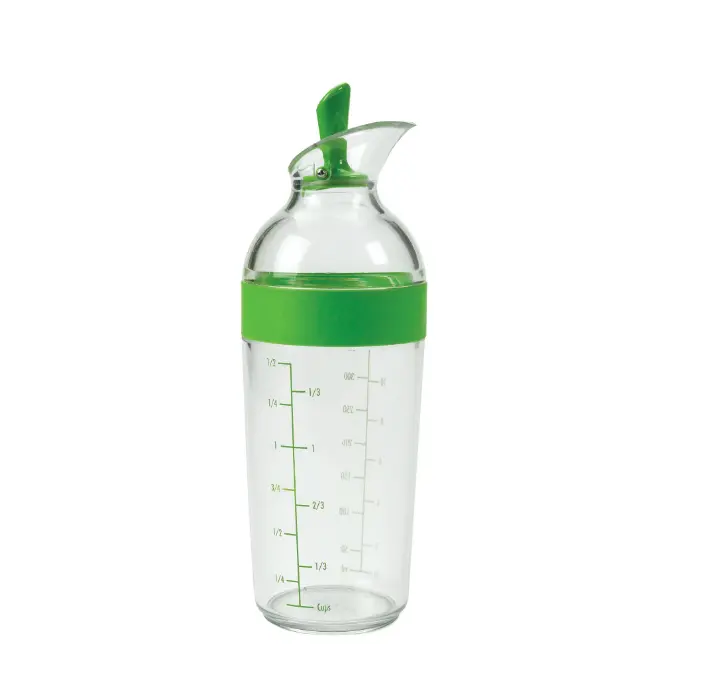Softworks Salad Dressing Shaker, Green Kitchen Seasoning