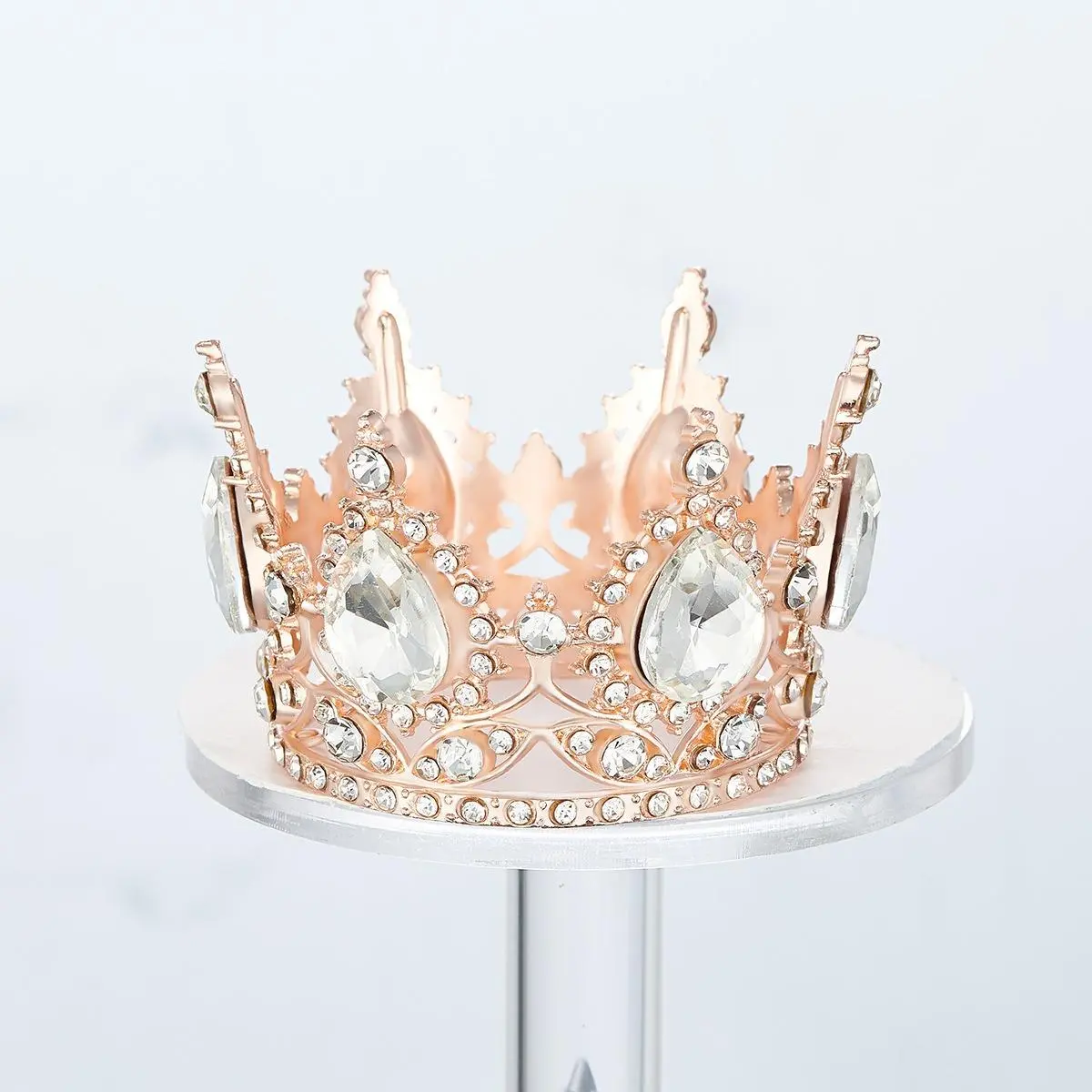 Rose Gold with White