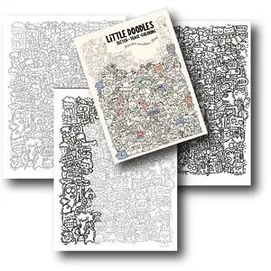 Mini Pattern Drawing Papers, Sketching and Line Art Paper, Essential for Adult Painting Training, Perfect Gift for Birthdays and Holidays