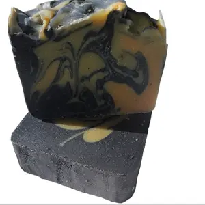 Turmeric Moringa charcoal Sea Moss Soap