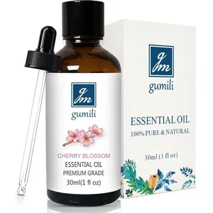 Cherry Blossom Essential Oil, Home Fragrance Oil, Scent Oils for Candle Making, Soap, Dryer Balls, Diffusers, Laundry, Slime -1 oz /30ml