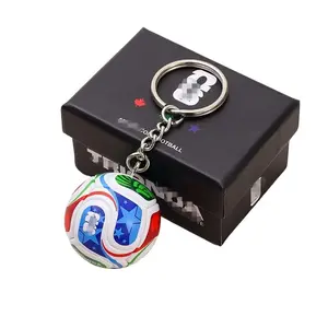 Football Pendant Keychain Exquisite Decoration - The Mighty Cup - 2026 World Cup Commemorative Item for Men and Women As A Gift